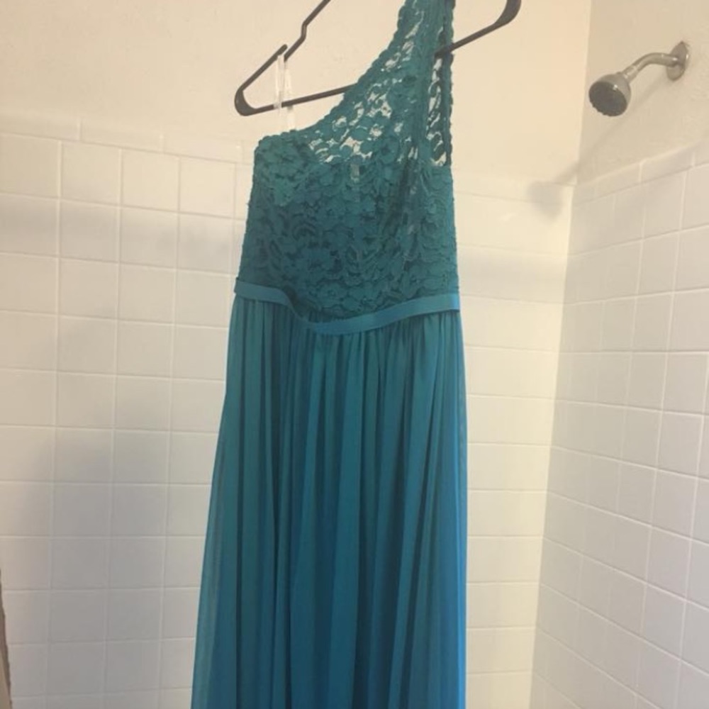 Turquoise formal dress
